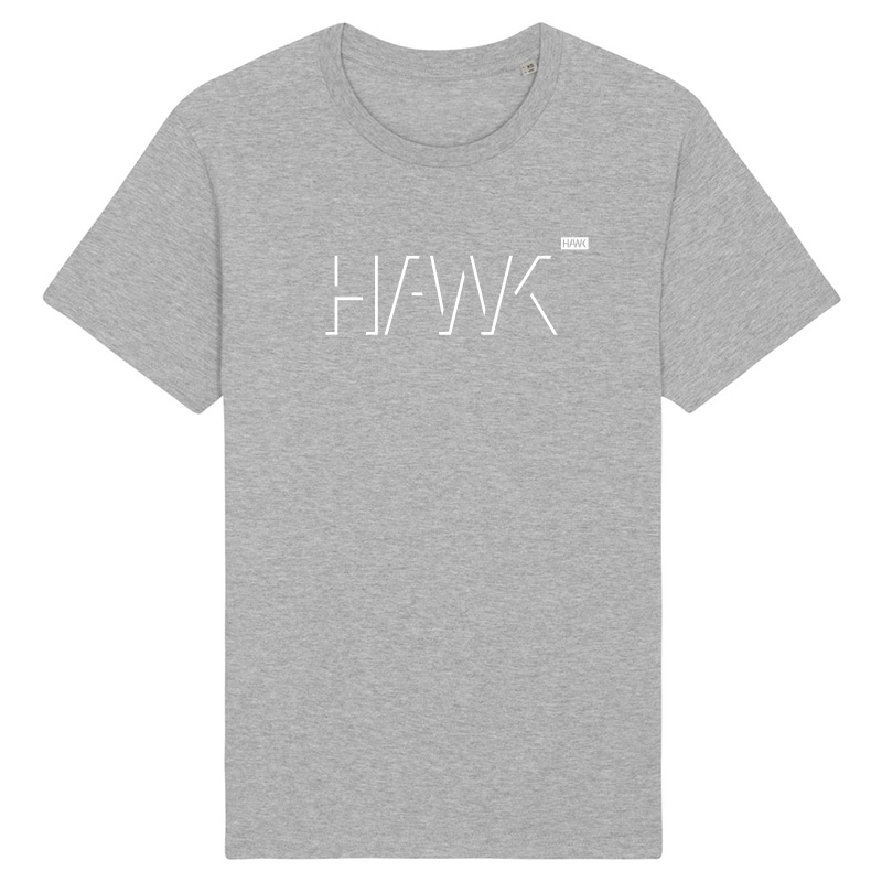 T-Shirt, Heather Grey | Onlineshop Fashion HAWK 