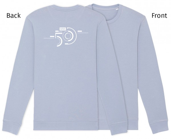 Sweater "HAWK 50", Serene Blue